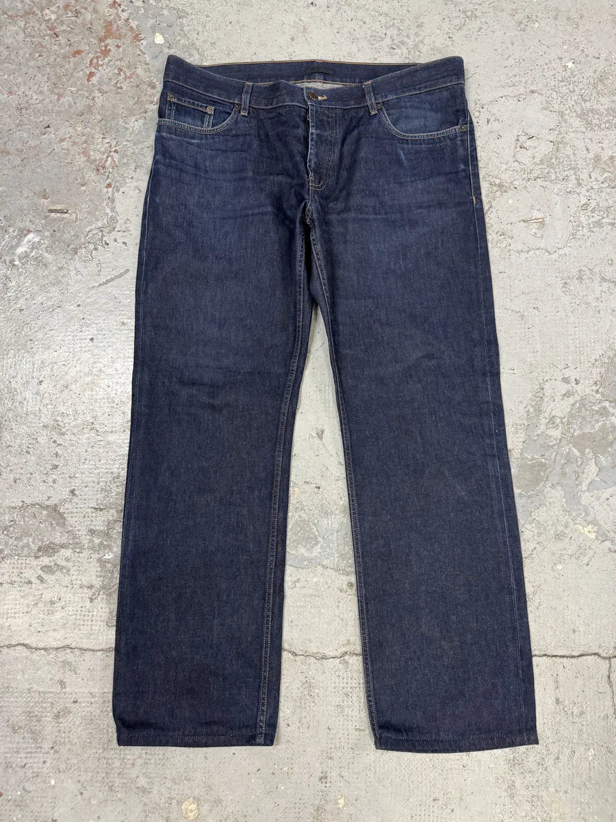 2000s Prada Brut Navy Denim Jeans GAOnYxY 6