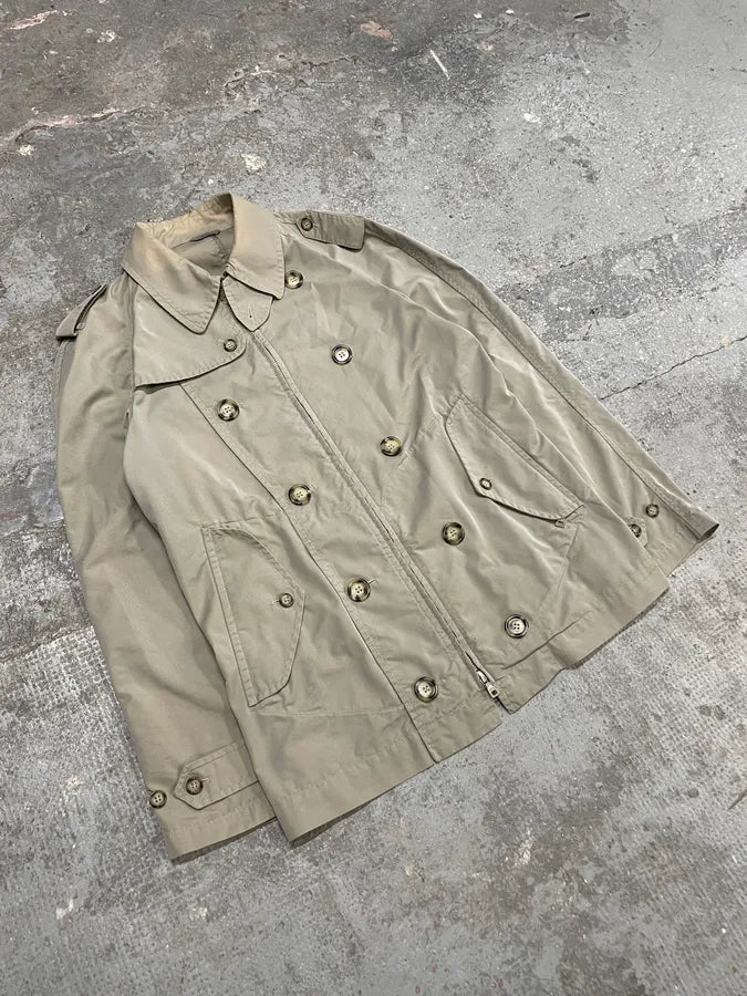 2000s Prada Buttoned Beige Jacket (M) IINQIXl 1