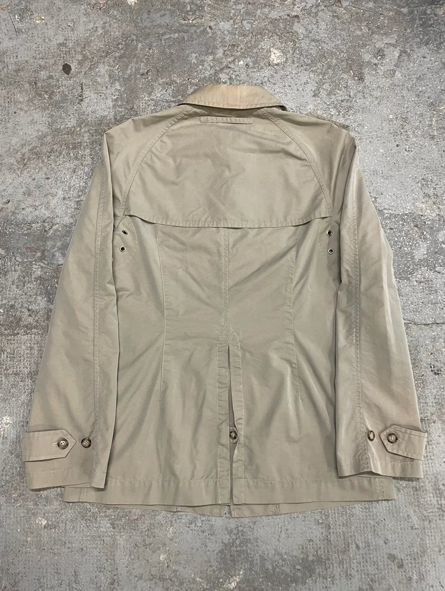 2000s Prada Buttoned Beige Jacket (M) IINQIXl 2