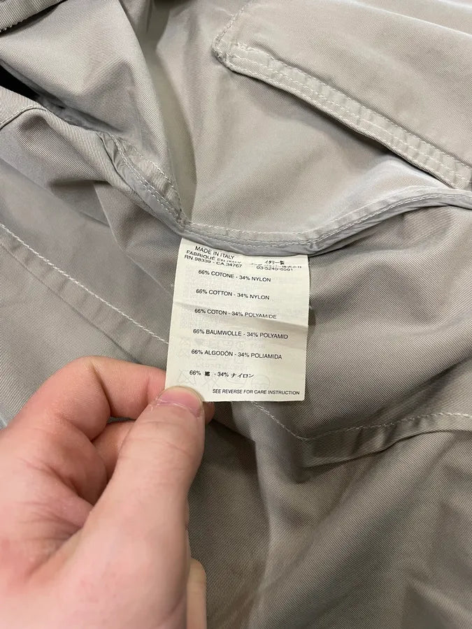 2000s Prada Buttoned Beige Jacket (M) IINQIXl 9