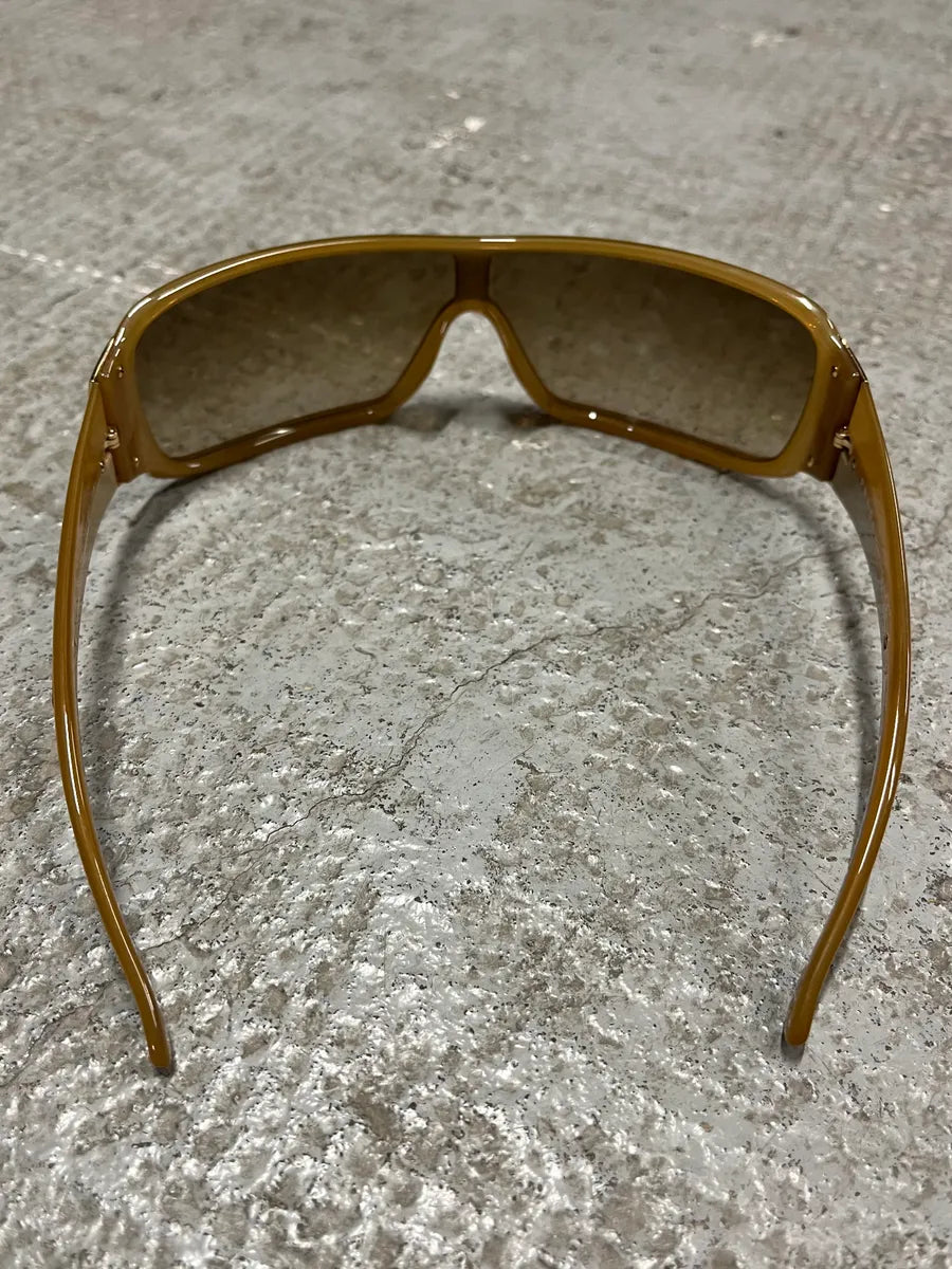 2000s Prada Camel Sunglasses (OS) UVUIAwZ 1