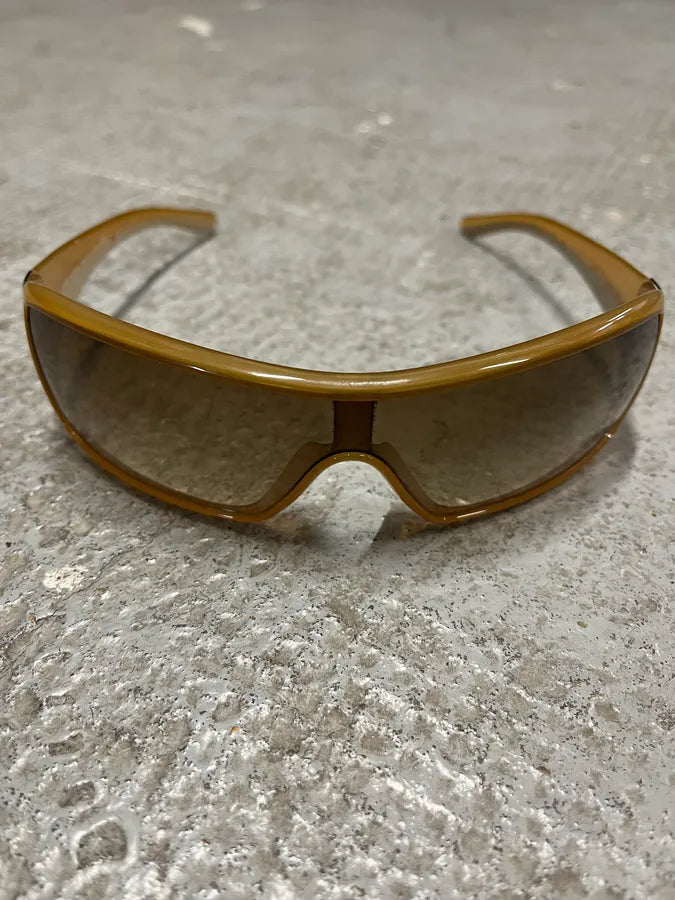 2000s Prada Camel Sunglasses (OS) UVUIAwZ 6