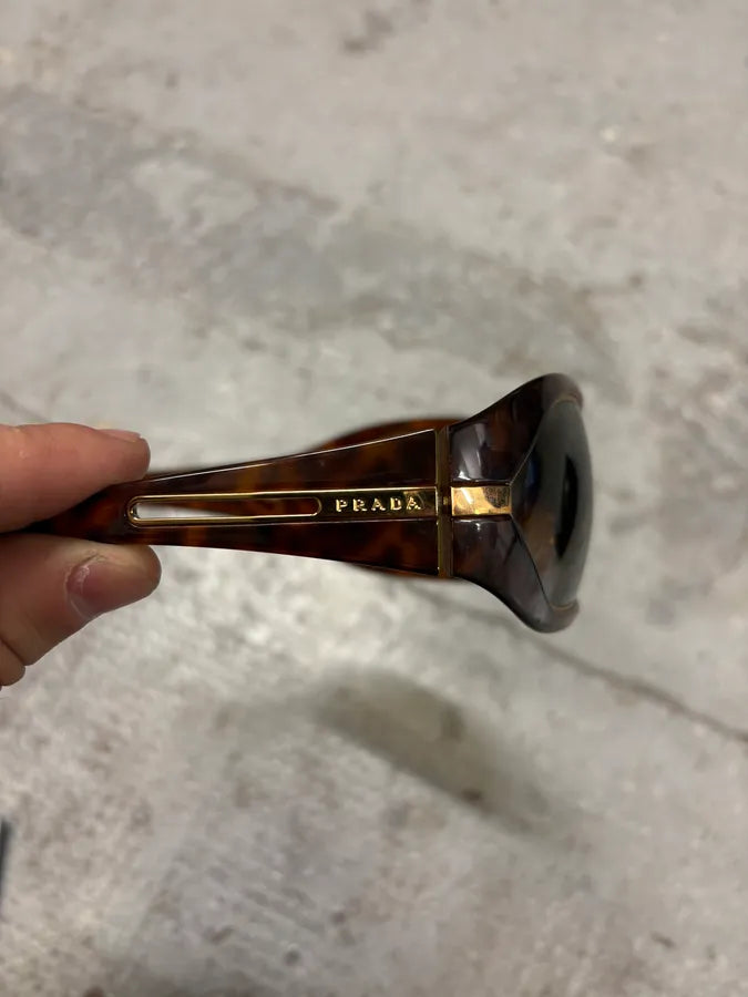 2000s Prada Camel Sunglasses DBiPQdK 7
