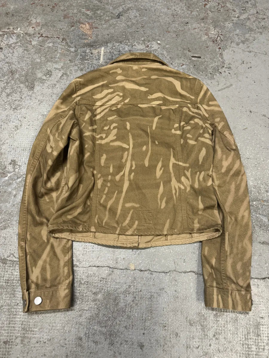 2000s Prada Camel Zebra Buttoned Jacket (S) KUOjzuO 1