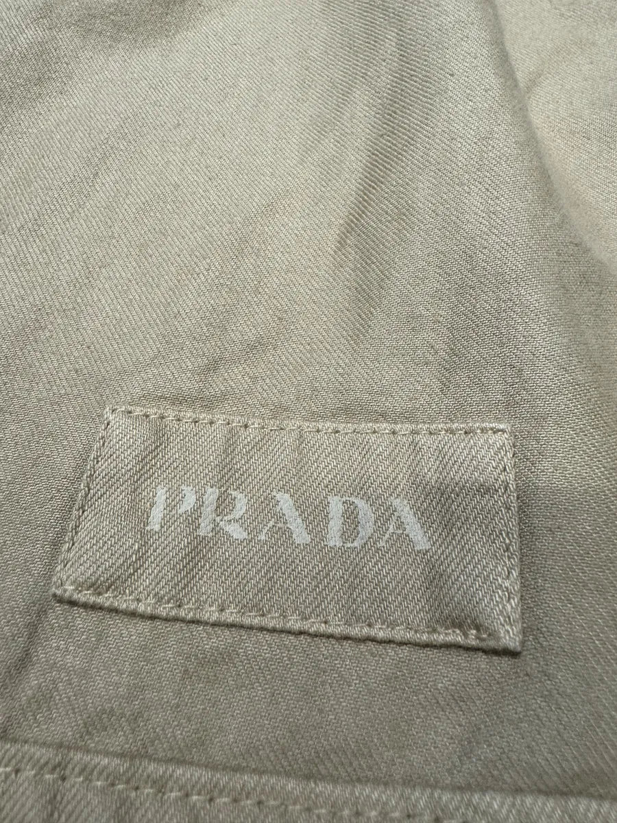 2000s Prada Camel Zebra Buttoned Jacket (S) KUOjzuO 8
