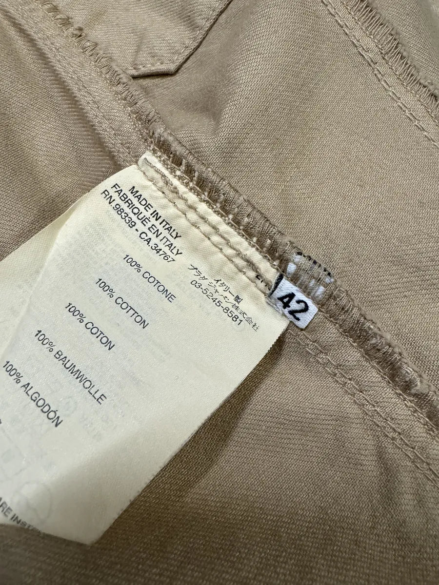 2000s Prada Camel Zebra Buttoned Jacket (S) KUOjzuO 9
