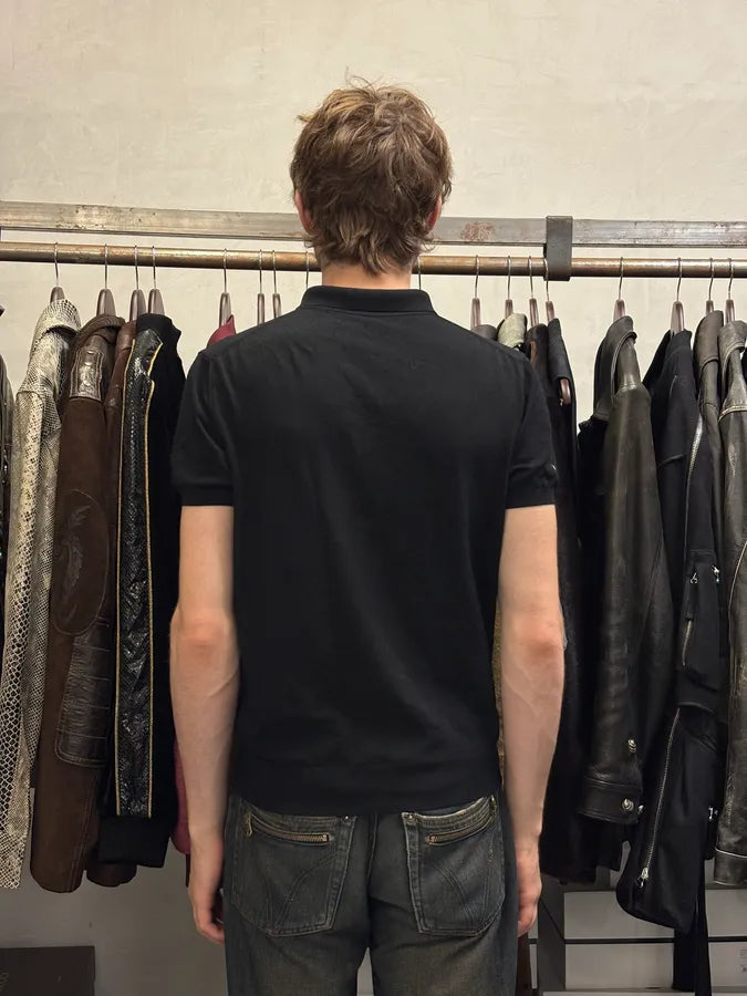 2000s Prada Class Black Polo rYsYQHp 2