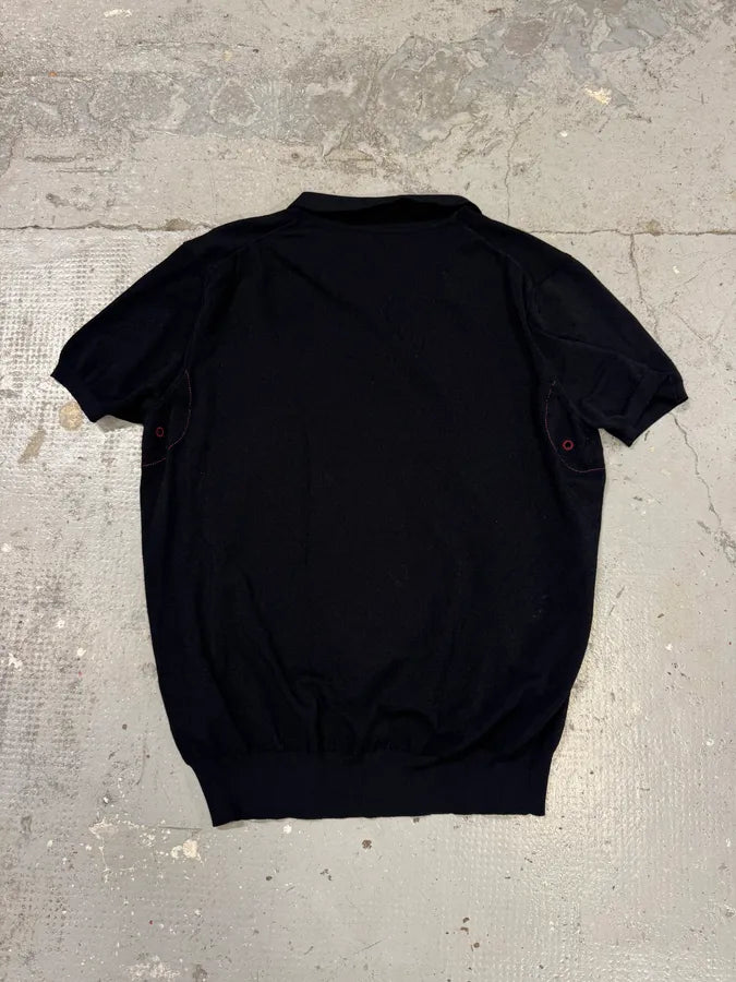 2000s Prada Class Black Polo rYsYQHp 3