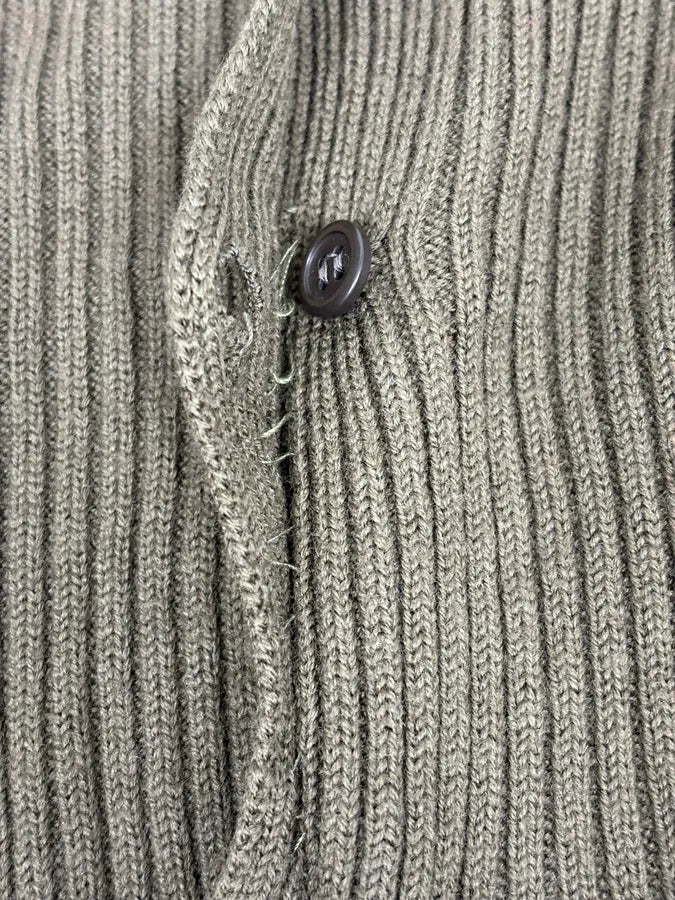 2000s Prada Classic Khaki Wool Cardigan yUeoINo 7