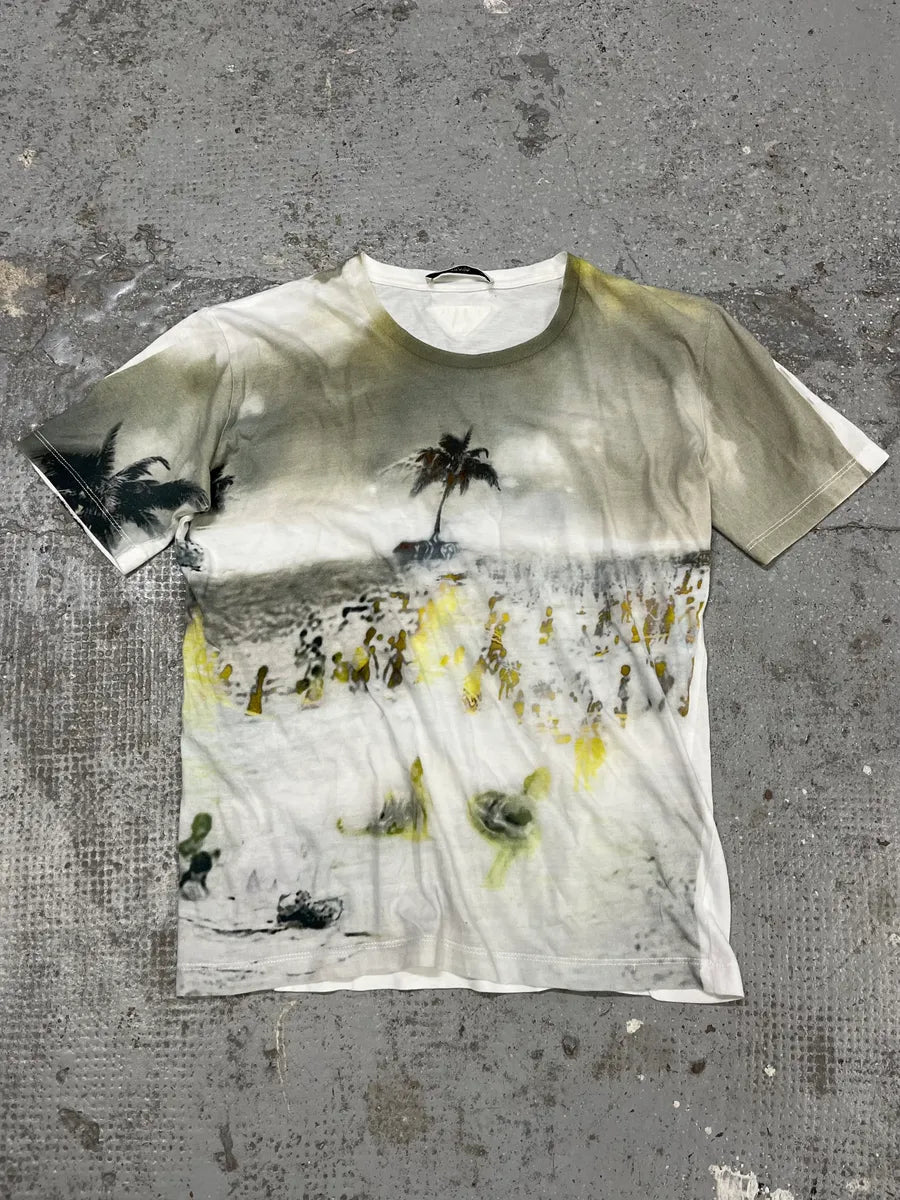 2000s Prada Contemporary Beach Tee-Shirt vSTonNL 0