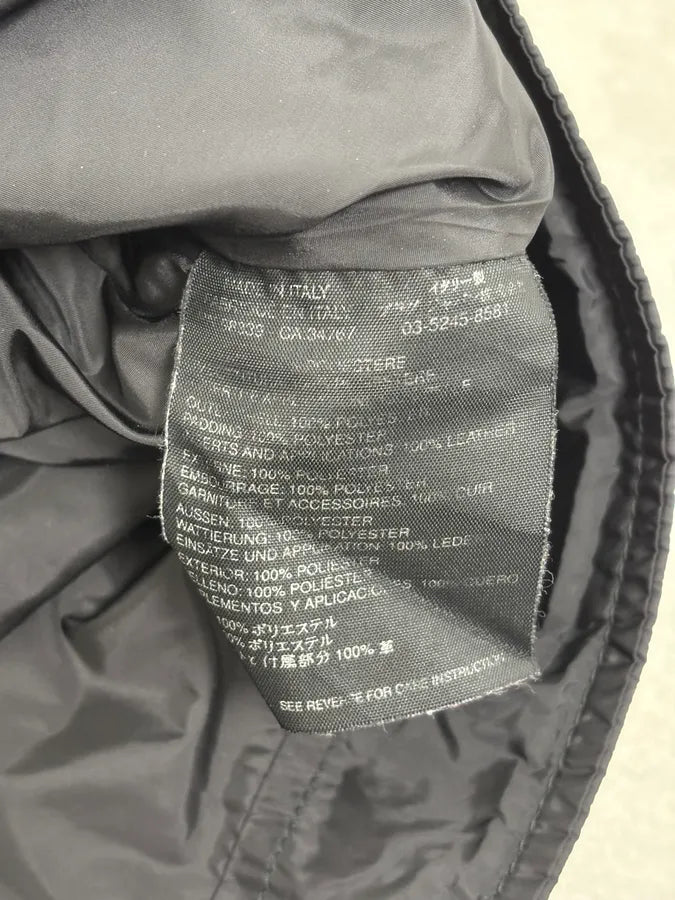 2000s Prada Cozy Black Quilted Puffer Jacket hkwDFNY 11