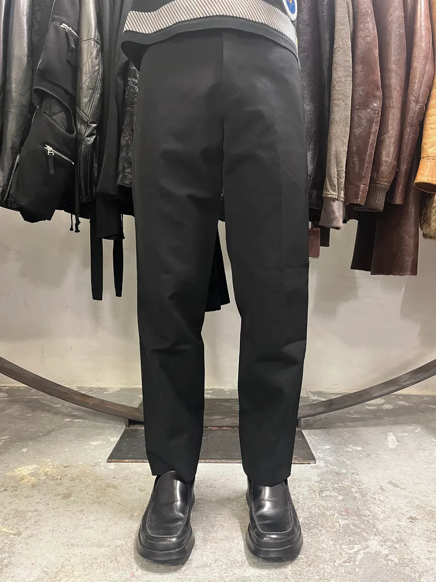 2000s Prada Cozy Tailored Black Pants (S/M) NrqaKbd 1