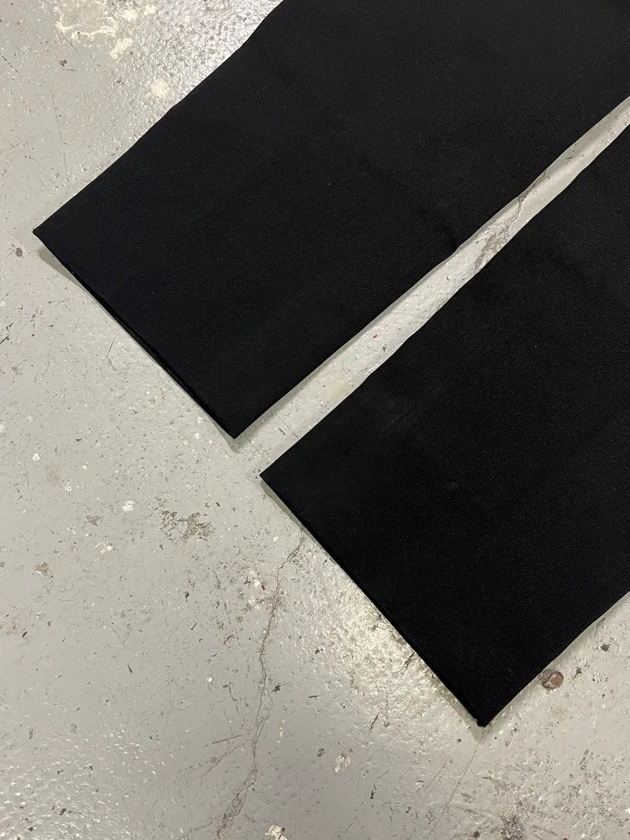 2000s Prada Cozy Tailored Black Pants (S/M) NrqaKbd 5