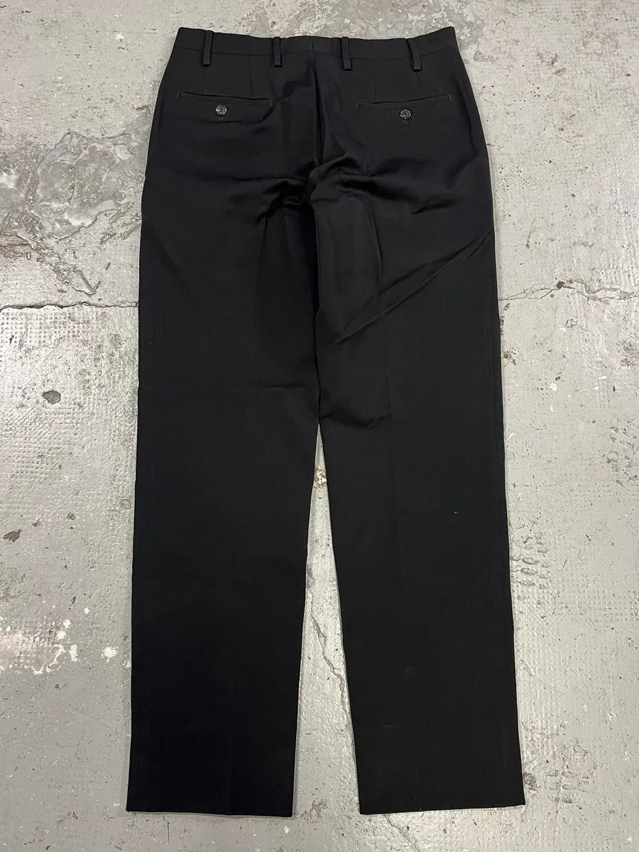 2000s Prada Cozy Tailored Black Pants (S/M) NrqaKbd 7