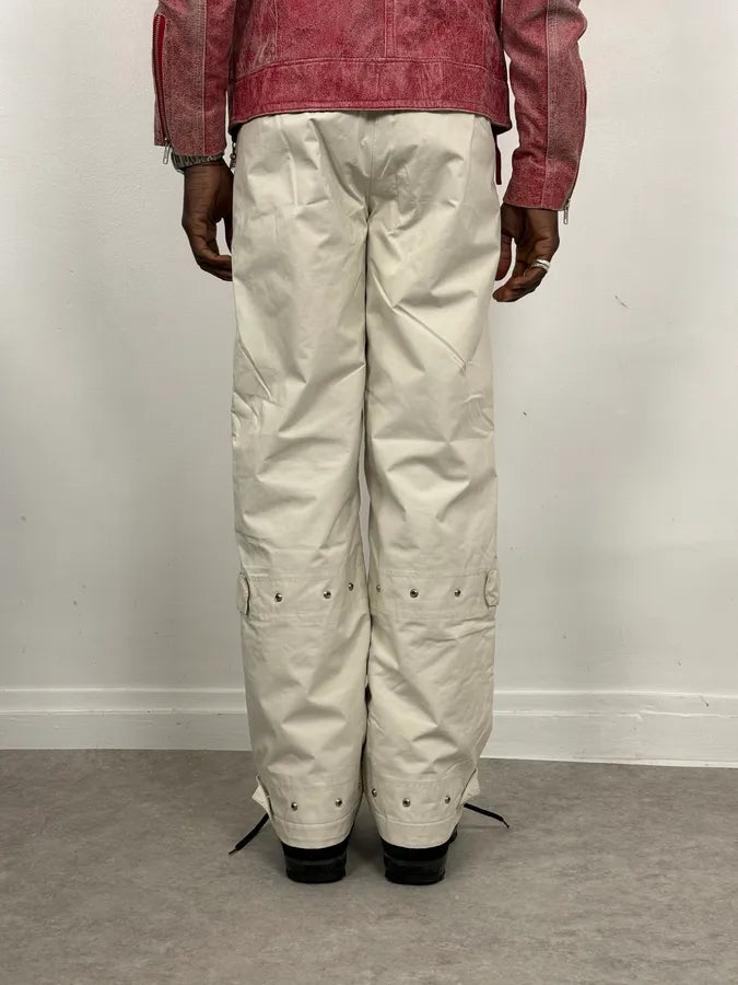 2000s Prada Cream White Technical Pants WHccans 2