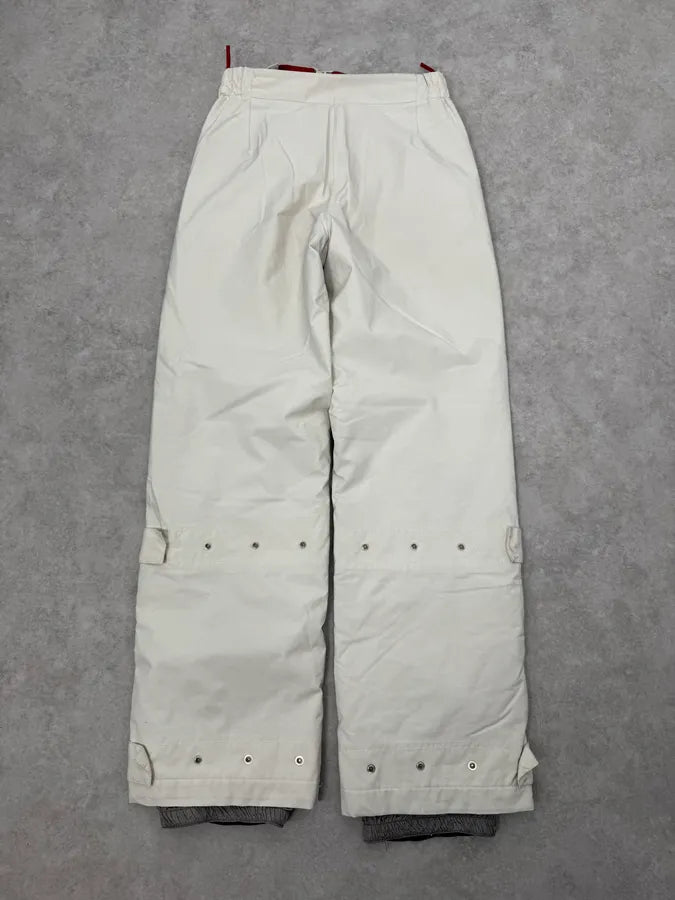 2000s Prada Cream White Technical Pants WHccans 5