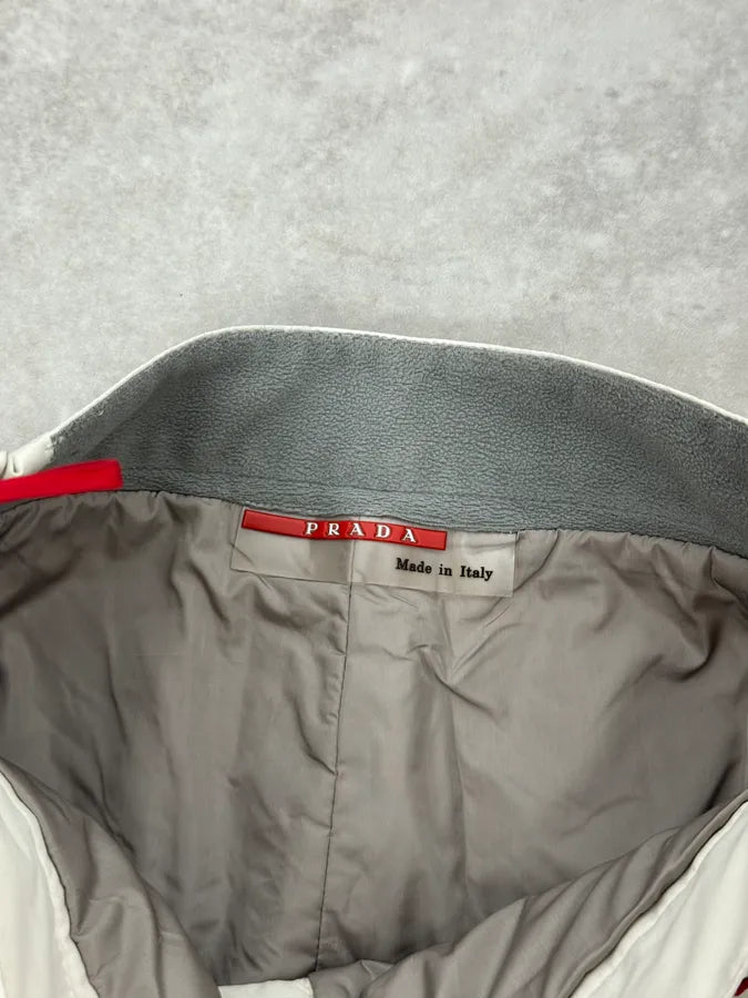2000s Prada Cream White Technical Pants WHccans 7