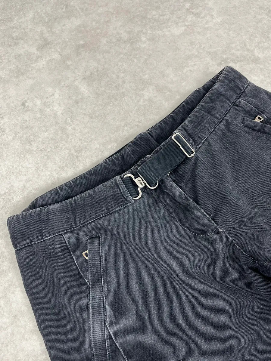 2000s Prada Dark Grey Cargo Pants dfiuavX 5