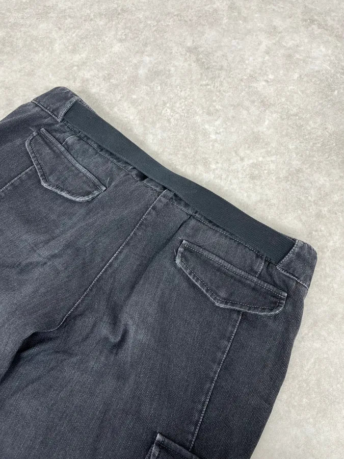2000s Prada Dark Grey Cargo Pants dfiuavX 8