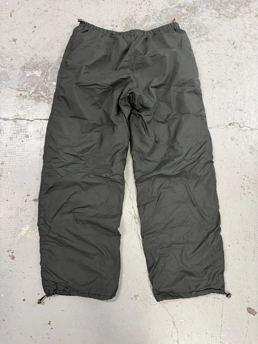 2000s Prada Dark Nylon Linea Rossa Cozy Pants vStwypL 1