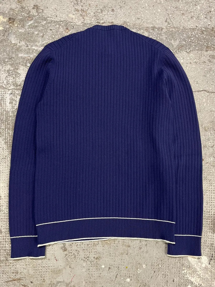 2000s Prada Electric Blue Classic Sweater (S) dnWDave 5