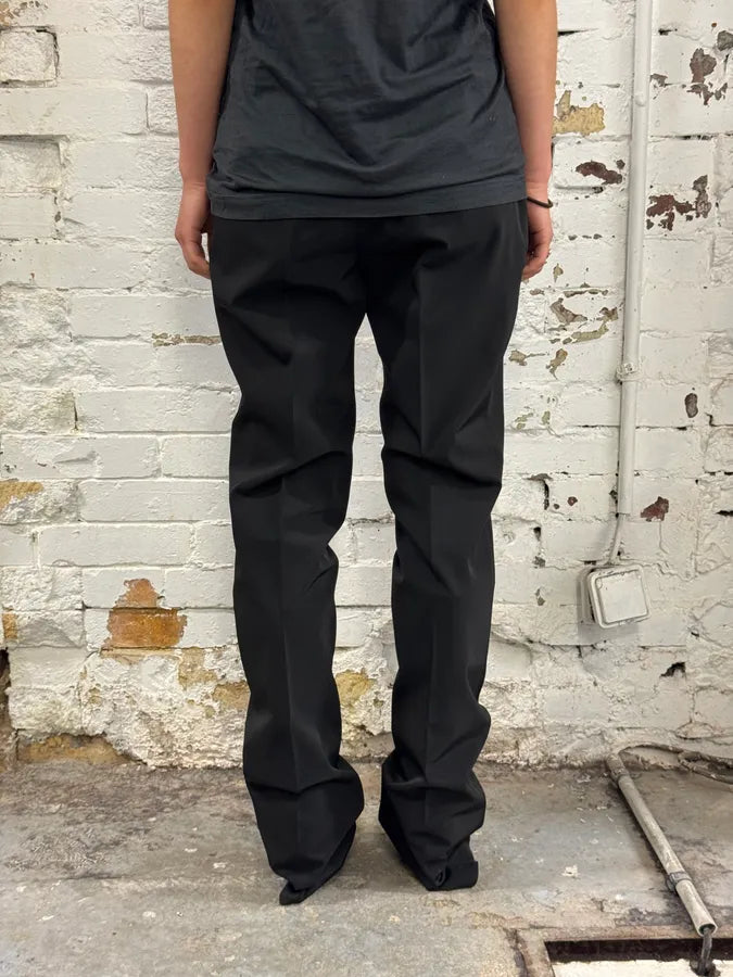2000s Prada Elegant Black Tailored Pants EcKnZZZ 2