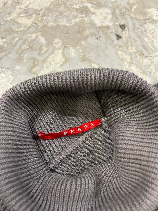 2000s Prada Faded Grey Turtleneck OncCdHj 8