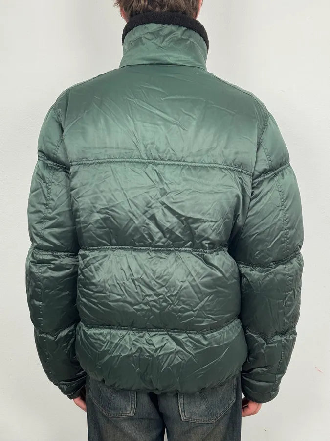 2000s Prada Forest Green Nylon Puffer Jacket CRhyddm 2