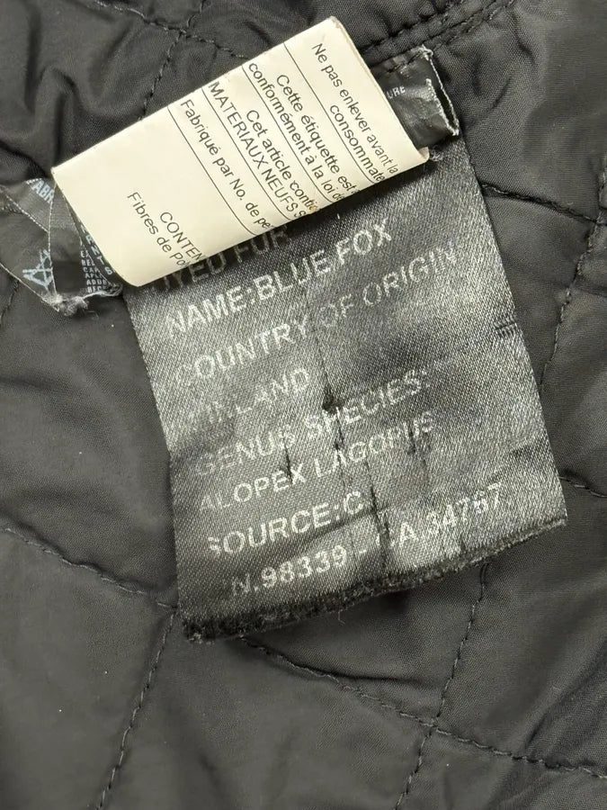 2000s Prada Fur Hood Green Wool Jacket iUeagVT 11