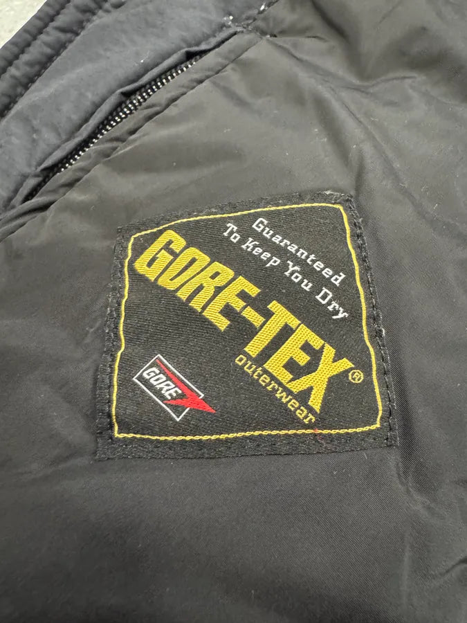 2000s Prada Gore-Tex Black Black Nylon Jacket (M) 12