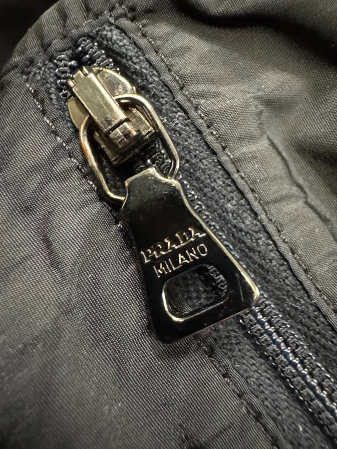 2000s Prada Gore-Tex Black Black Nylon Jacket (M) 6