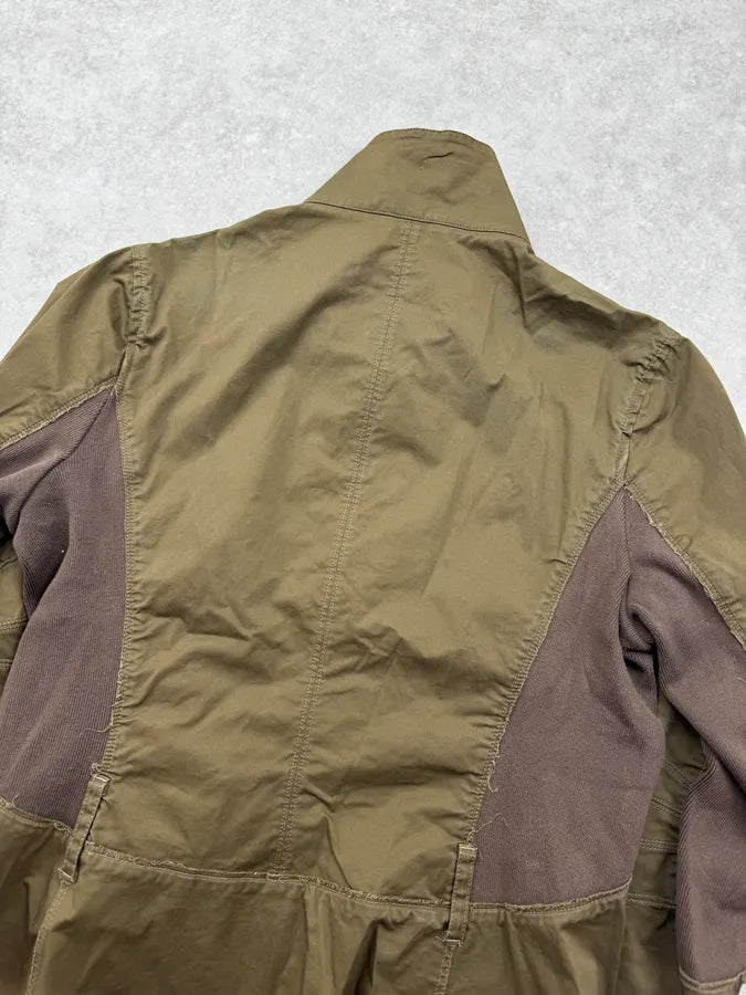 2000s Prada Green Khaki Hybrid Techncial Light Jacket tycqbNx 6