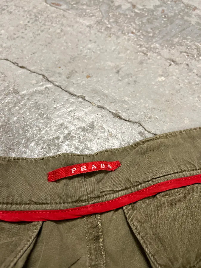 2000s Prada Green Military Pants mCgnxvO 11