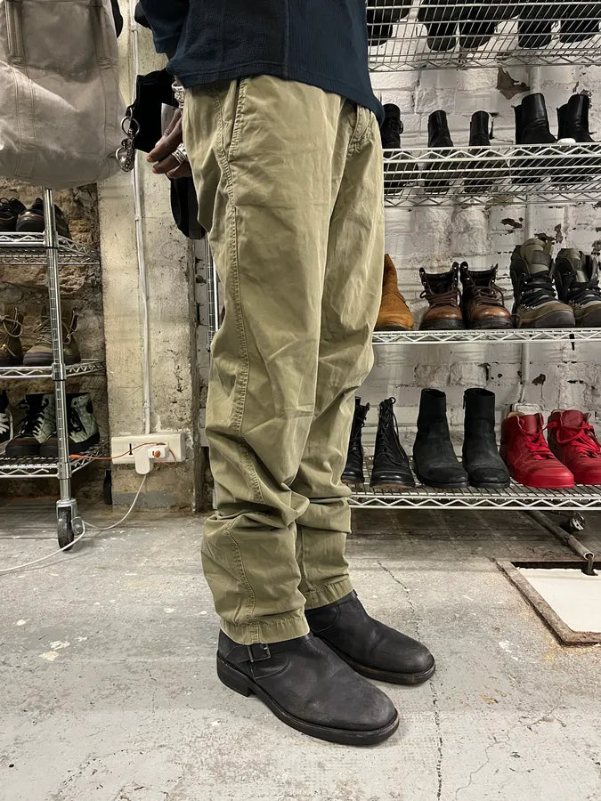 2000s Prada Green Military Pants mCgnxvO 2