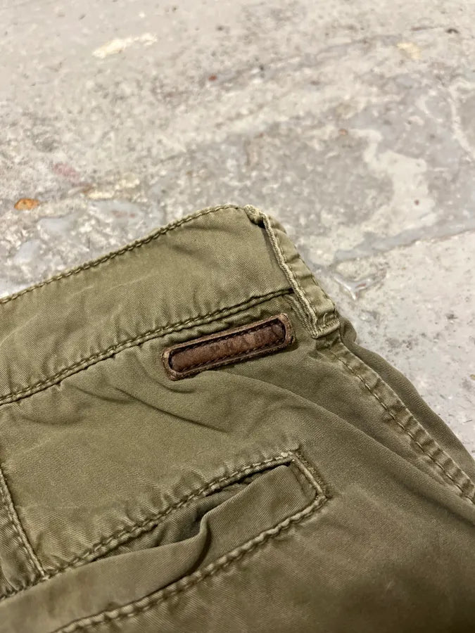 2000s Prada Green Military Pants mCgnxvO 9