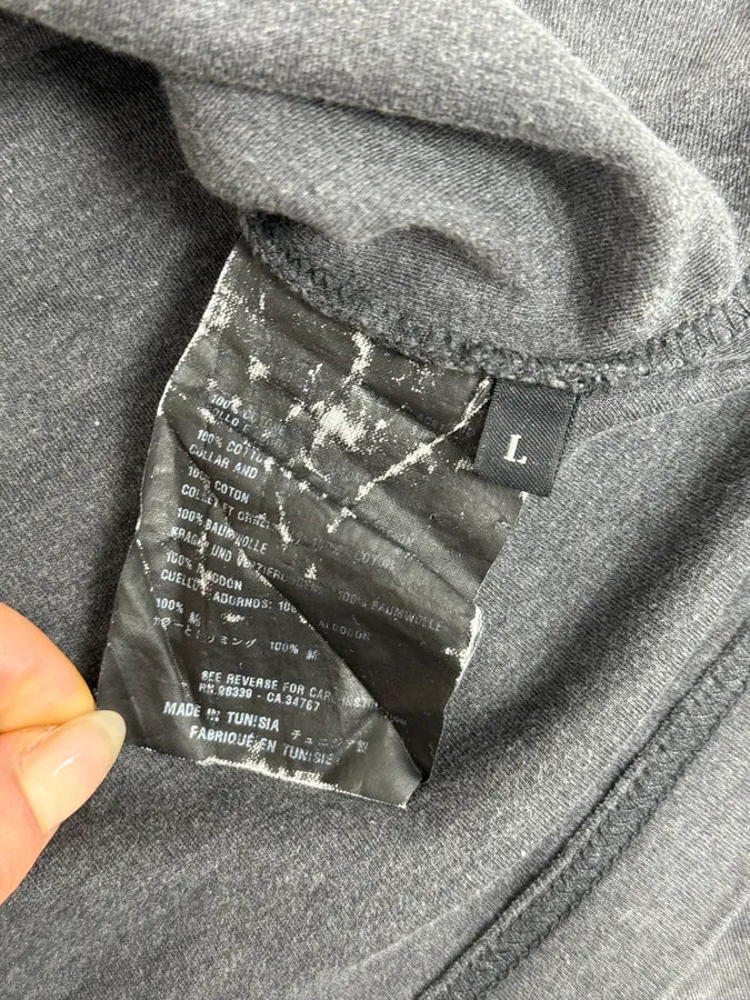 2000s Prada Grey & Black Polo Shirt RfmWQvy 8