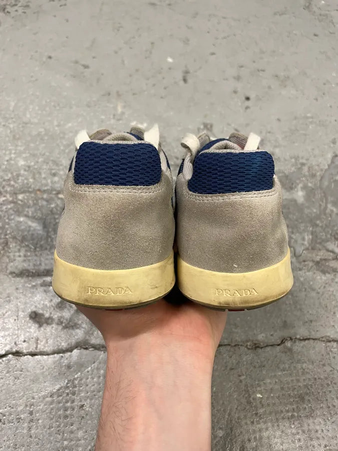 2000s Prada Grey Canvas America’s Cup WgKNodP 6