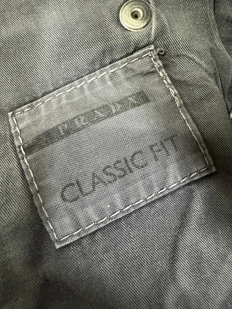 2000s Prada Grey Classic Regular Denim Jeans (L) wwLzLrm 6