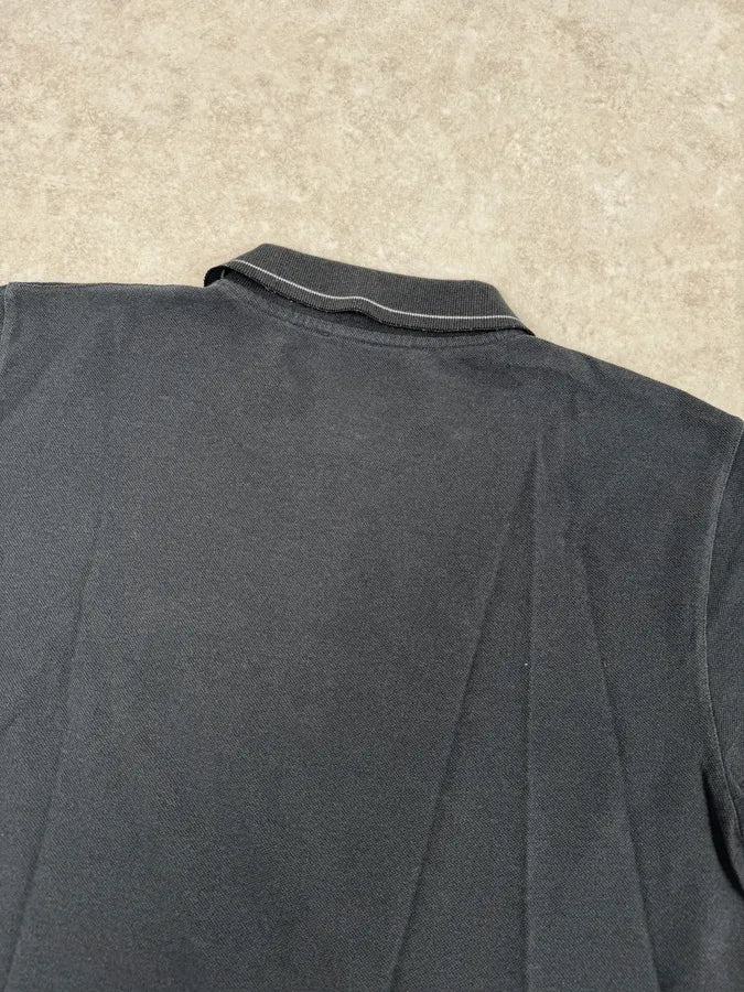 SS2007 Prada Grey Contrast Stitch Polo MBVAnYe 5