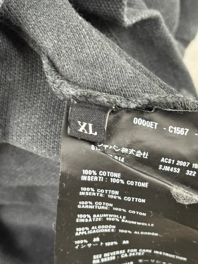 SS2007 Prada Grey Contrast Stitch Polo MBVAnYe 8