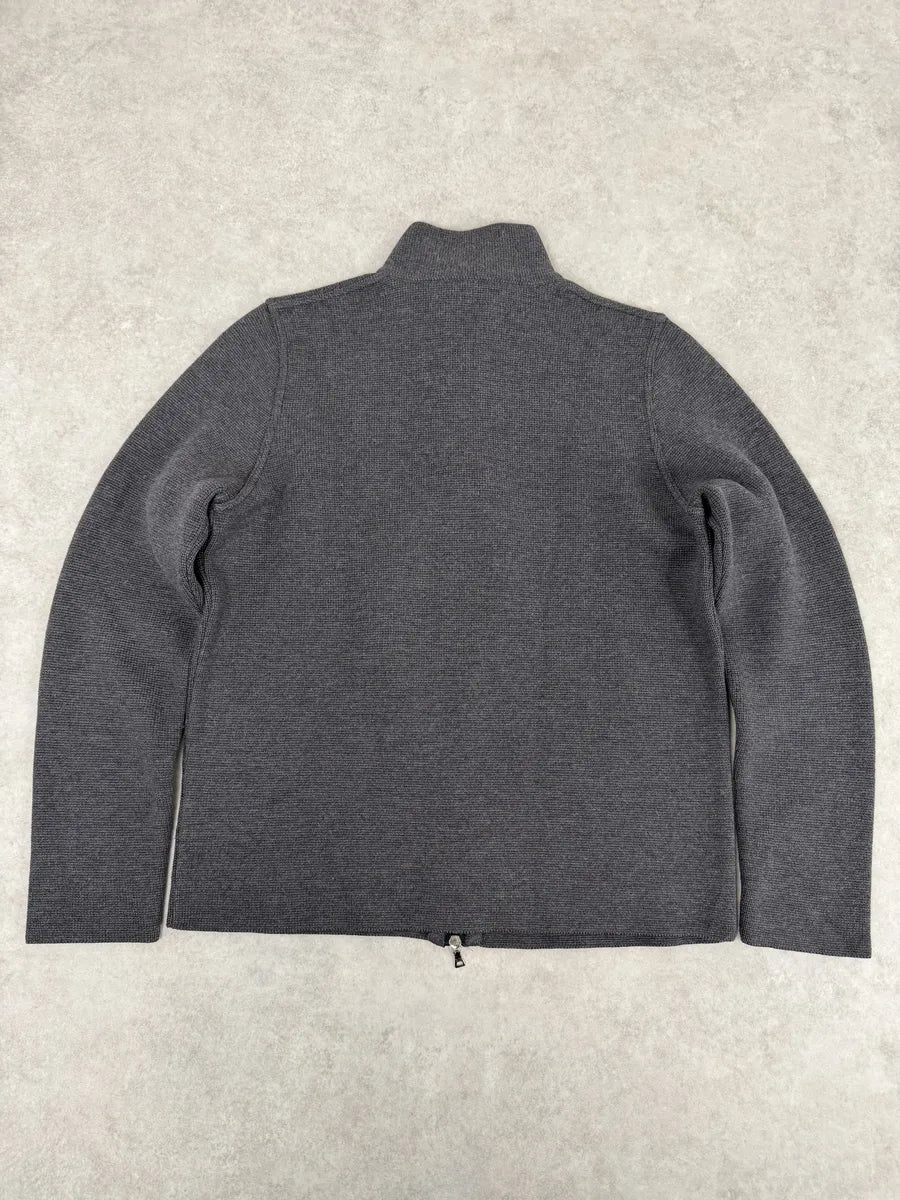 2000s Prada Grey Japan Zip-Up Jacket xsPuVap 1