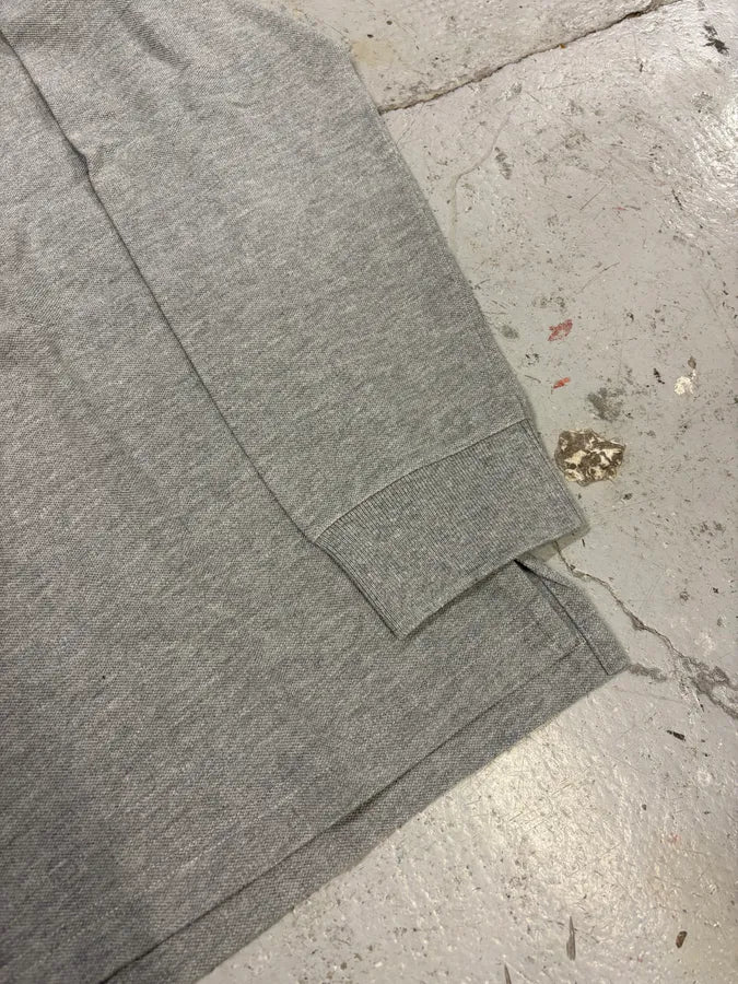 2000s Prada Grey Linea Rossa Polo Shirt (S/M) lmvYKsi 7