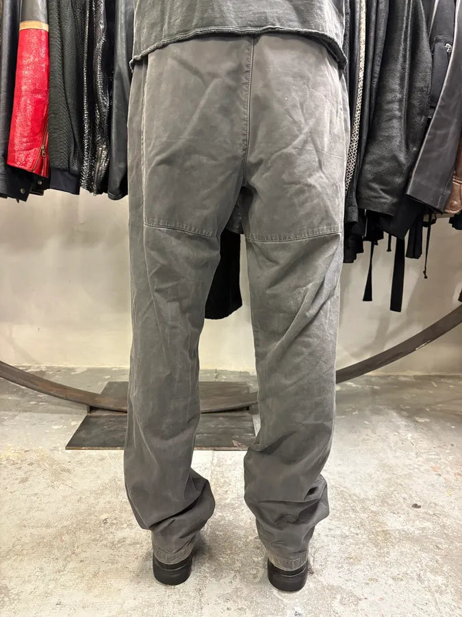 2000s Prada Grey Linea Rossa Workwear Pants (L) uZGVIcE 4