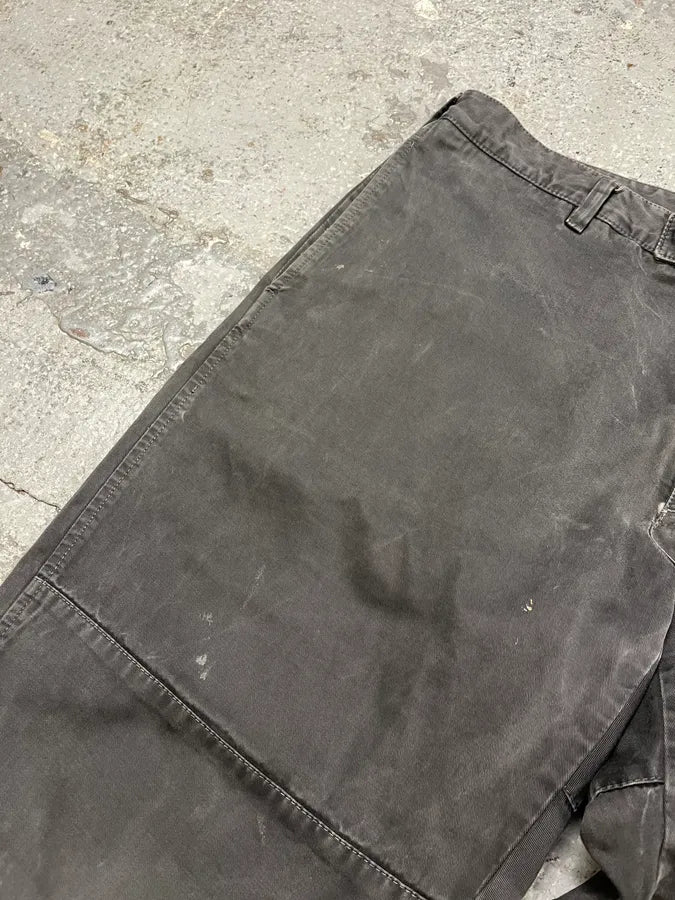 2000s Prada Grey Linea Rossa Workwear Pants (L) uZGVIcE 8