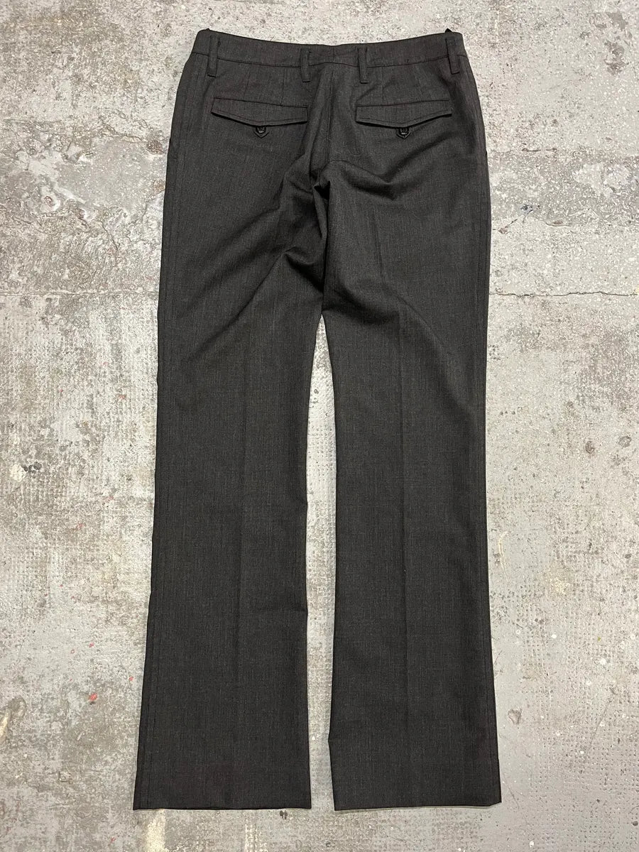 2000s Prada Grey Suit Pants XeCrXeW 1
