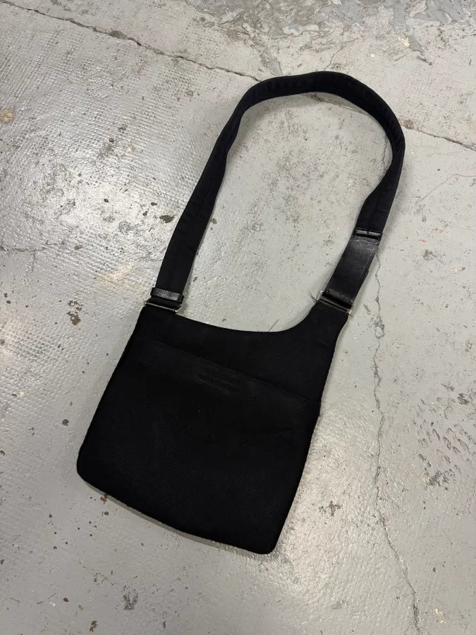 2000s Prada Grey Wool & Fur Cross Body Shoulder Bag jpfsnHD 6