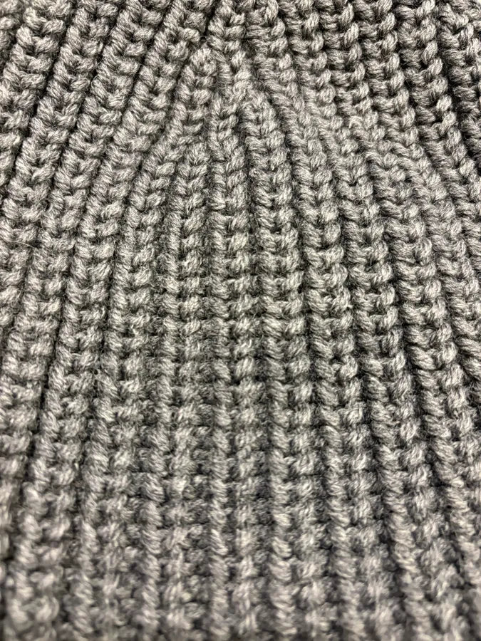 2000s Prada Grey Wool Beanie Hat oFdsoLC 5