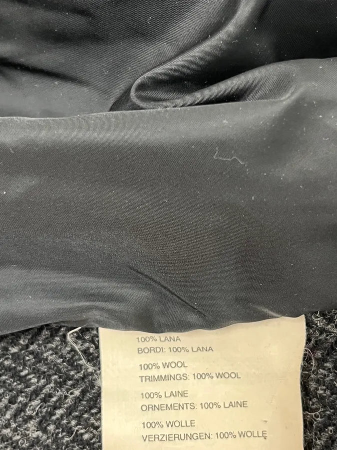 2000s Prada Grey Wool Hybrid Jacket GzHDCAE 10