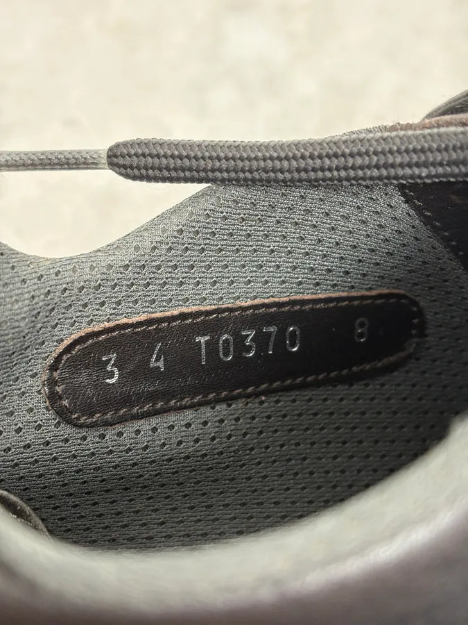 FW1999 Prada Black Prenium Leather Vibram Boots vyrRvnI 9