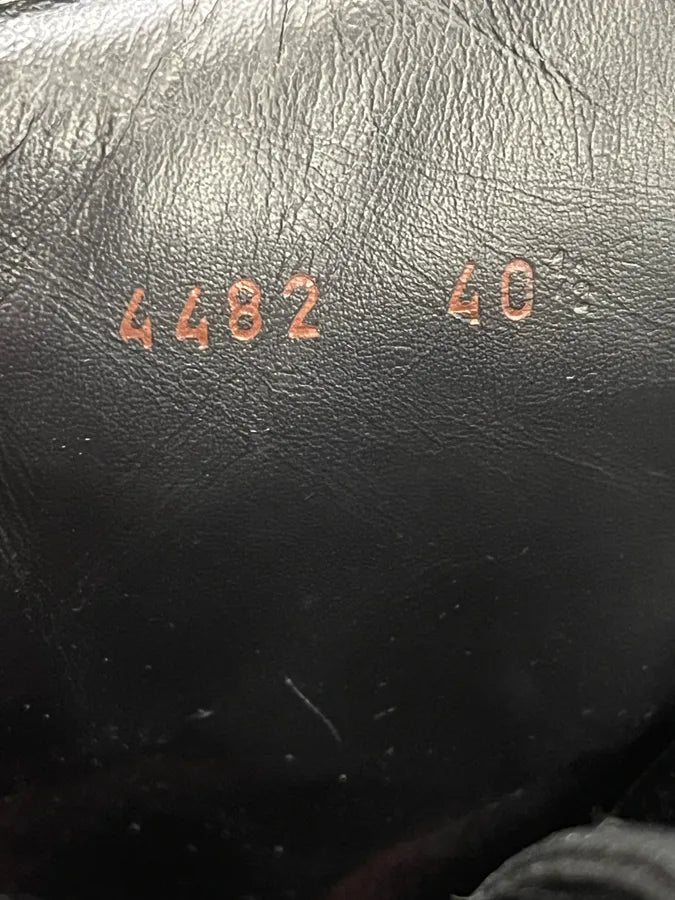 2000s Prada Hiking Ski Black Leather Boots GclOxgo 10